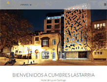 Tablet Screenshot of cumbreslastarria.com